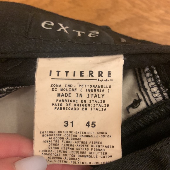 EXTE Itierre Black Jeans- Size 31/45 - Picture 4 of 4